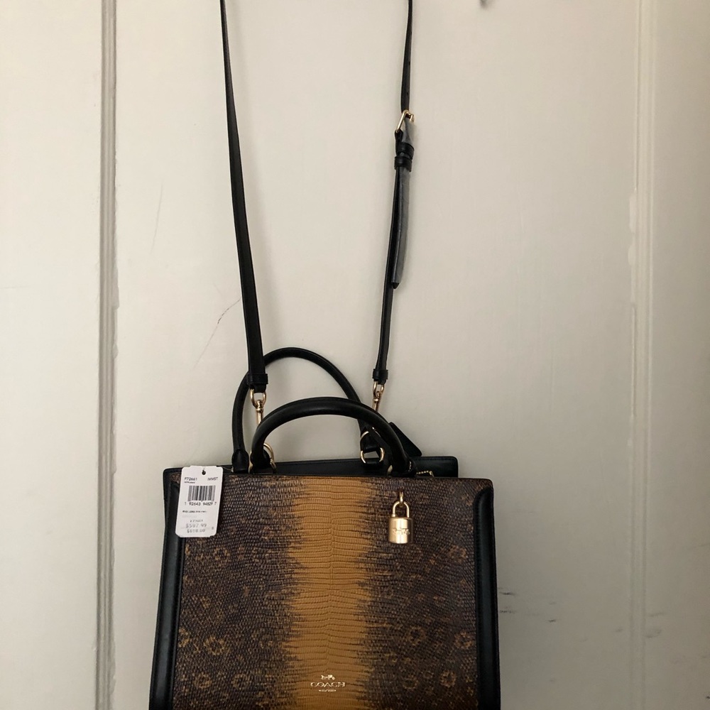 💫🌟Brand New Coach Zoe CarryAll Crossbody 💫🌟 - Picture 4 of 8